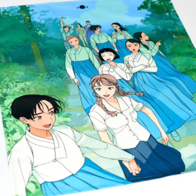 Jeong-Nyeon - Fabric Poster - Soone Content - Fabric Posters - Harumio