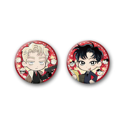 Roses and Champagne - SD Badge Set - Himawari Shop - Badge - Harumio