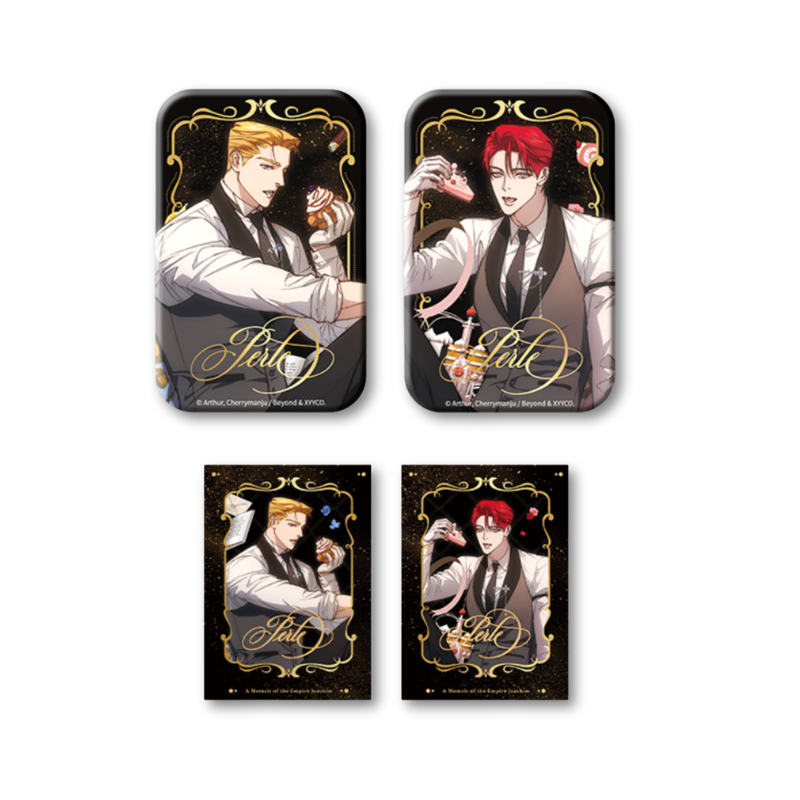 Perle - Mousse Love Song Series – Badge Set