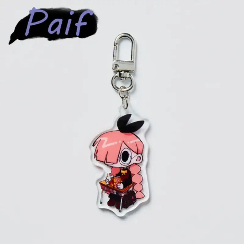 Rang & Paif - Acrylic Keyring Set - Webtoon Friends - Keyrings - Harumio