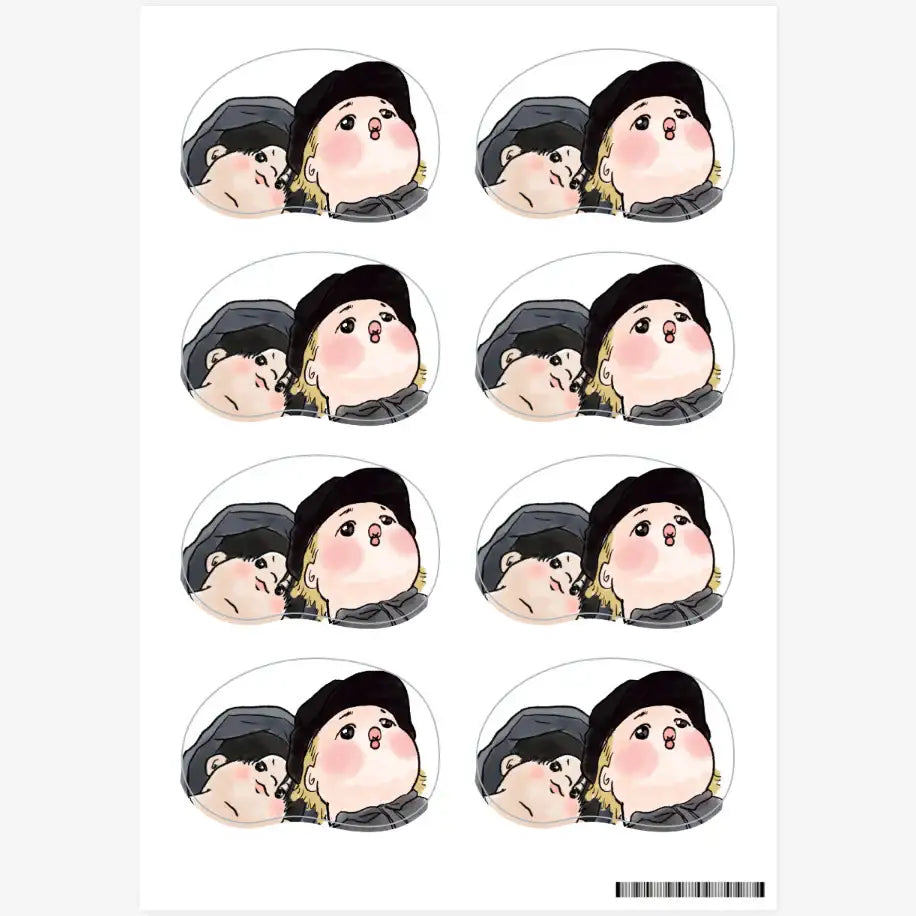 KIMCHURROS - Sapporo Rock Stickers - Marpple Shop - Sticker - Harumio