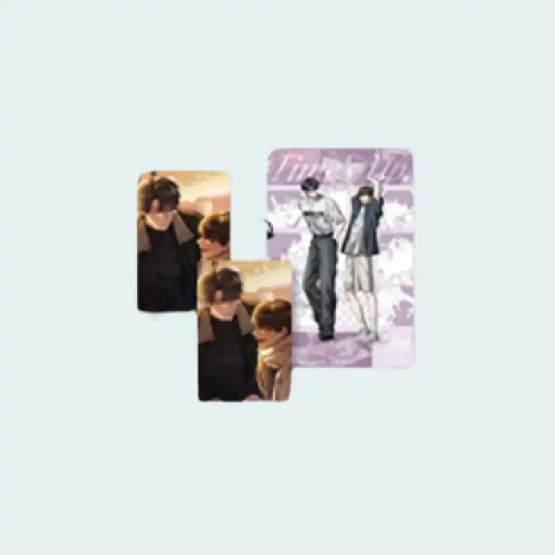 Time's Up x Second Echo - Lenticular + PET Bookmark Postcard Set - Second Echo - Lenticular - Harumio