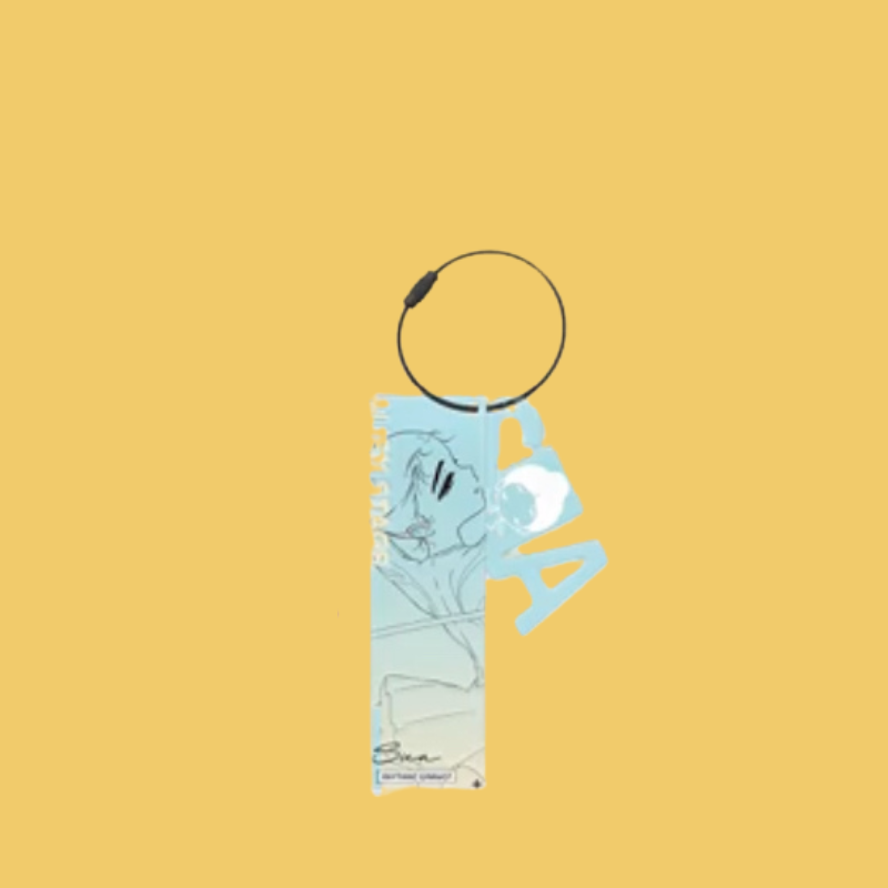 Alien Stage Passion Series - Line Art Acrylic Charm