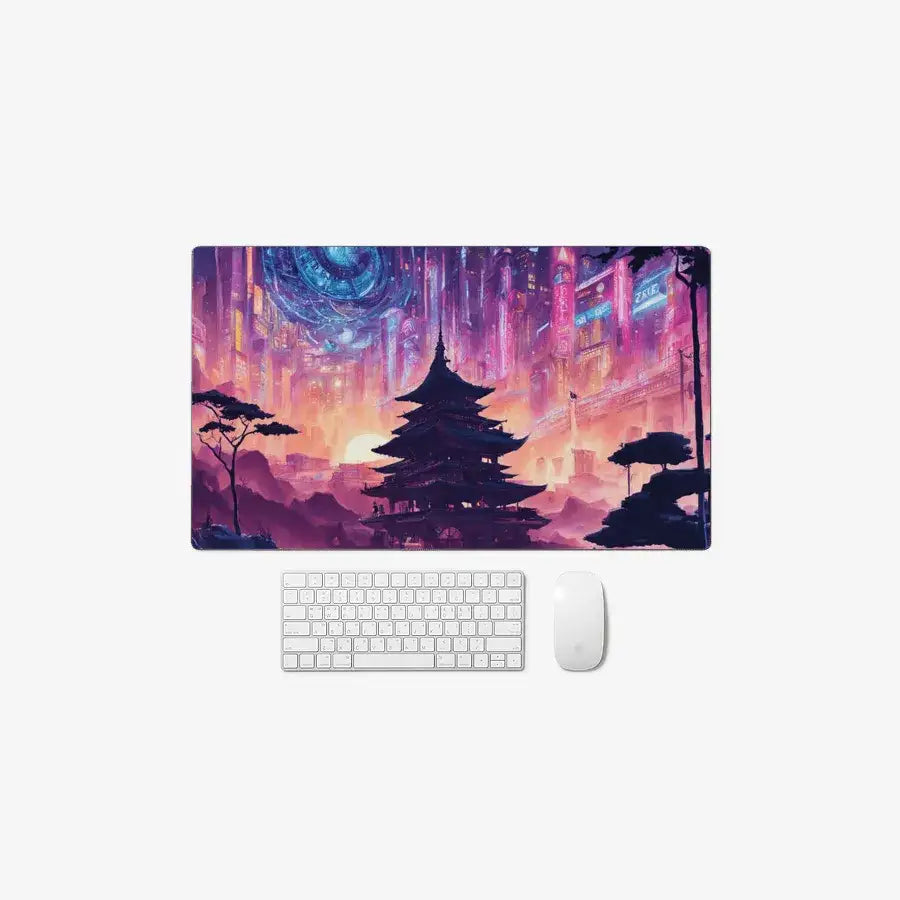 Thetablesetter - Cyber City Desk Mat - Marpple Shop - Desk Mat - Harumio