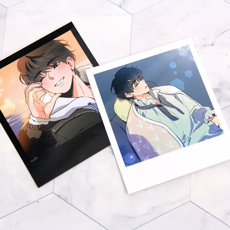 The Northern Duke Needs a Warm Hug - Polaroid Set - Webtoon Shop - Polaroid Photos - Harumio