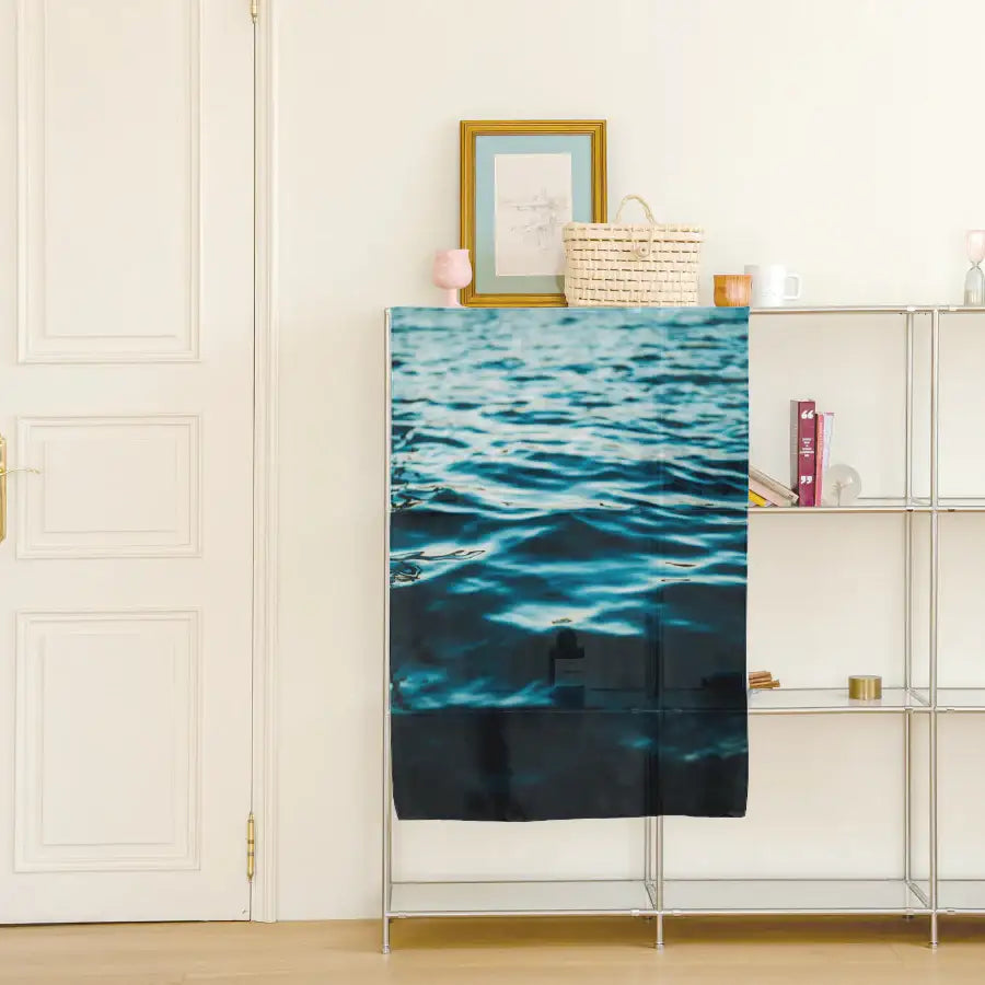 mcble - Blue Calm Chiffon Screen - Marpple Shop - Screen - Harumio