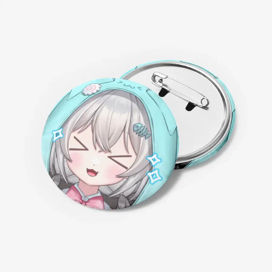Nachu - Sparkly Badge - Marpple Shop - Pin Badge - Harumio