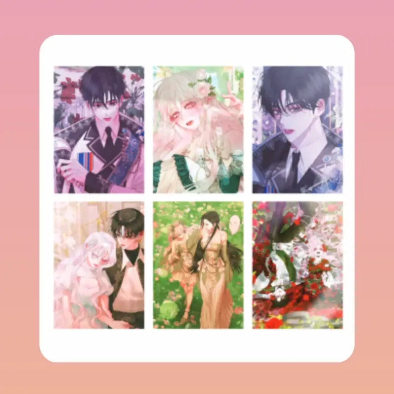 Siren : Becoming the Villain's Family - Photocard Set - Soone Content - Postcard - Harumio