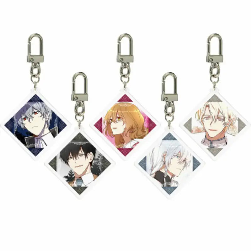 The Reason Why Raeliana Ended Up at the Duke's Mansion - 5 Acrylic Keyring desings - Soone Content - Keyrings - Harumio