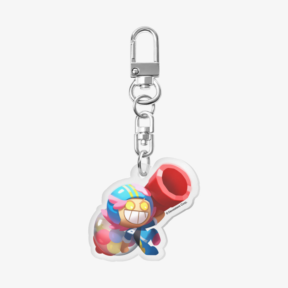 Cookie Run : Tower of Adventure - Bubble Gum Cookie Acrylic Keyring - Marpple Shop - Acrylic Keyring - Harumio