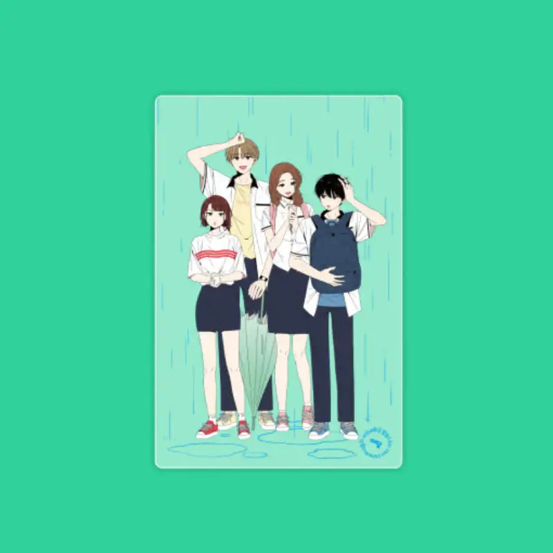 Youth Blossom - Transparent Card - Jaedam Media - Transparent Cards - Harumio