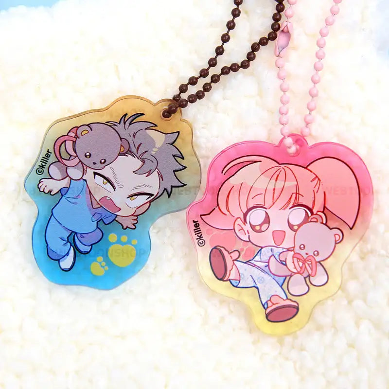 Teddy Bear - Acrylic Keyring Charm - Webtoon Shop - Acrylic Keyring - Harumio