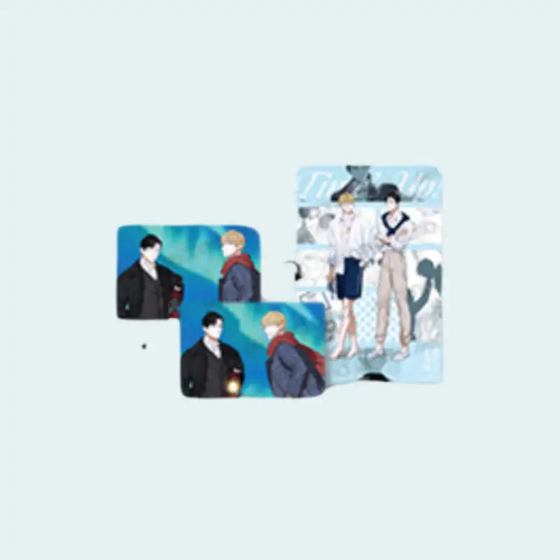 Time's Up x Second Echo - Lenticular + PET Bookmark Postcard Set - Second Echo - Lenticular - Harumio