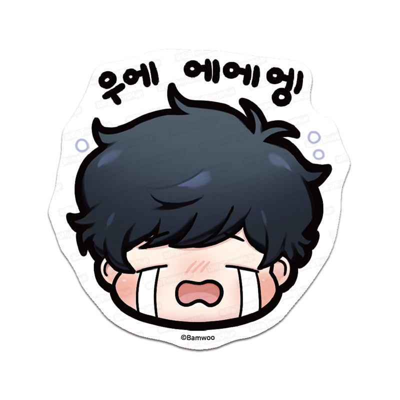 Cherry Blossoms After Winter - Favourite Big Piece Sticker No. 1 Emoticon Set A