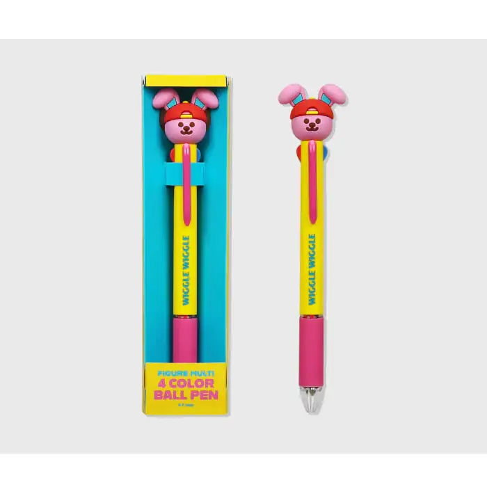 Wiggle Wiggle - Figure Multi 4 Color Ball Pen - Wiggle Wiggle - ball pen - Harumio