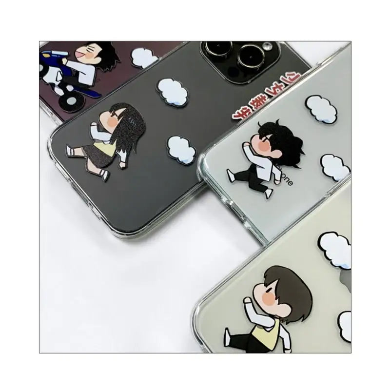 Girl's Trial - Character Jelly iPhone Case - ARTRANK - iPhone case - Harumio