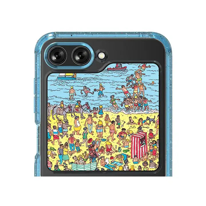 SLBS - Find Wally Striped Suit Phone Case (Galaxy Z Flip5) - SLBS - Home & Living, Accessories - Harumio
