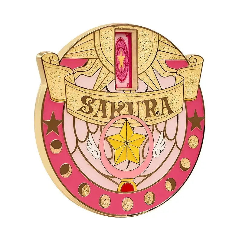 Cardcaptor Sakura x ANIPLUS - 25th Anniversary Metal Badge Star Staff - ANIPLUS - Badge - Harumio