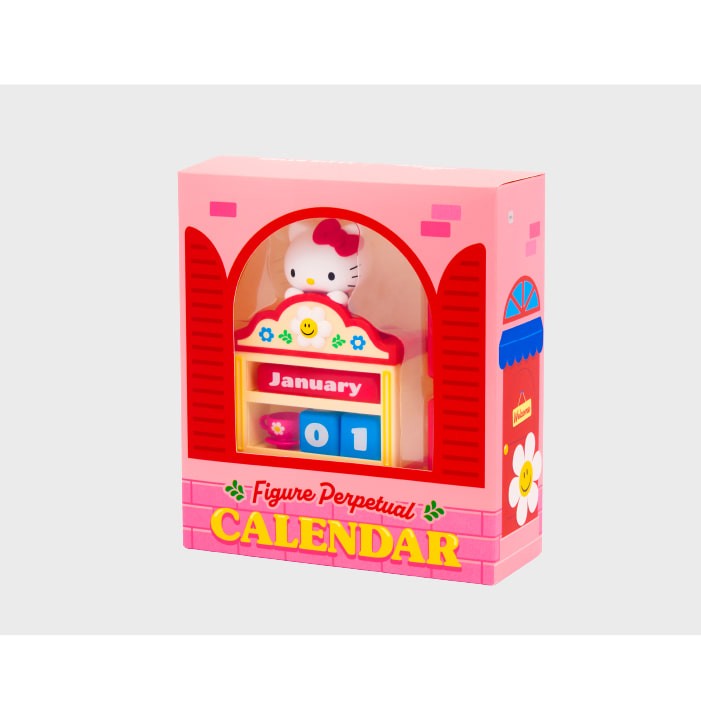 Hello Kitty x Wiggle Wiggle - Cozy Time Figure Perpetual Calendar