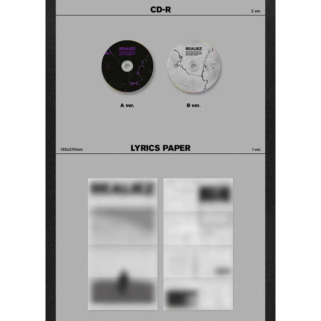 Kang Daniel - REALIEZ : 4th Mini Album (Random) - Kang Daniel - Album - Harumio