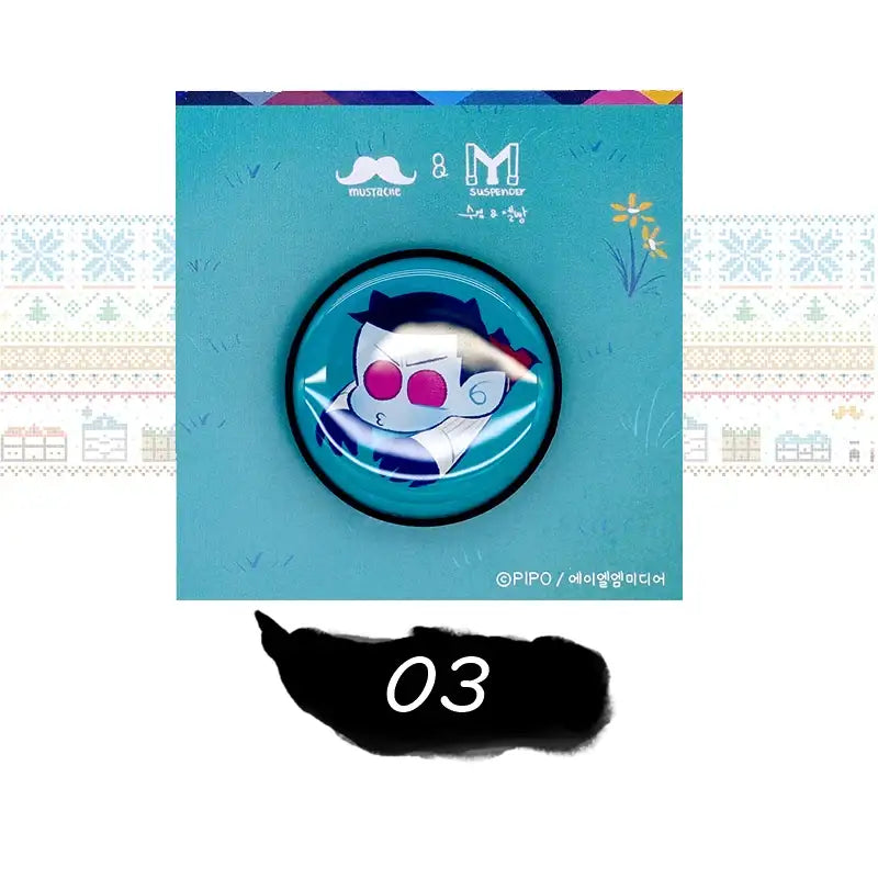 Mustache & Suspender - Smart Talk - Webtoon Shop - Phone Accessories - Harumio