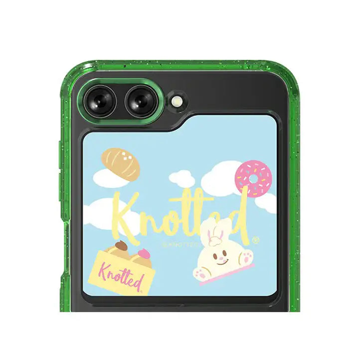 SLBS - Knotted Friends Flip Suit Phone Case (Galaxy Z Flip5) - SLBS - Home & Living, Accessories - Harumio