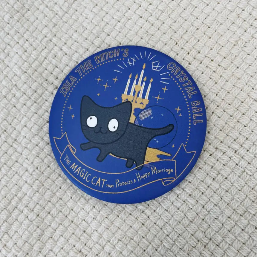 The First Night With the Duke - Asla's Doll/Cat Pin Button - eComiX - Home & Living, Accessories - Harumio