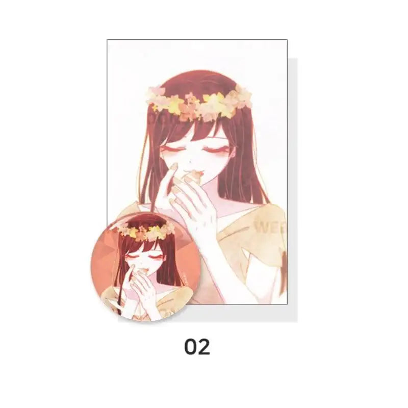 Surplus Commando - Postcard & Pin Button Set - Webtoon Shop - Accessories, Stationery - Harumio
