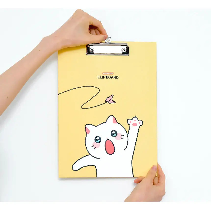 Meow Man - Clipboard - Webtoon Friends - Home & Living, Accessories - Harumio