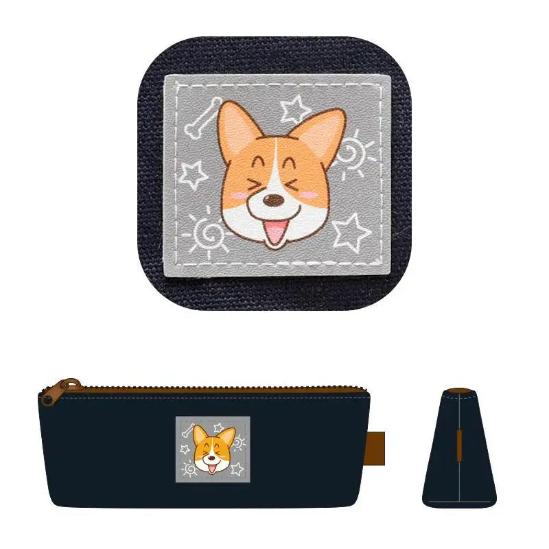 Welshcorgi Mr.Lee - Label Slim Pouch - Soone Content - Pouch - Harumio
