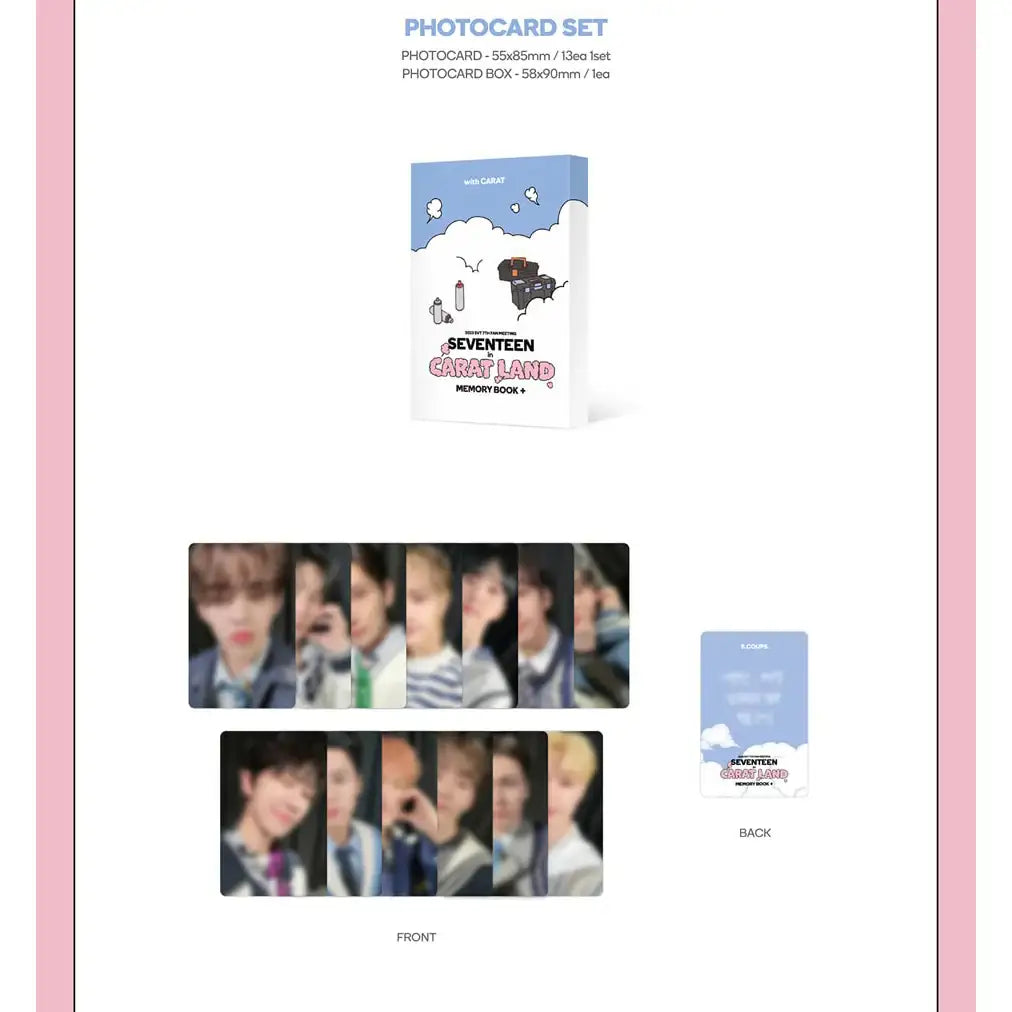 SEVENTEEN - 2023 7th Fan Meeting (SEVENTEEN in CARAT LAND) MEMORY BOOK+ DIGITAL CODE - SEVENTEEN - Album - Harumio