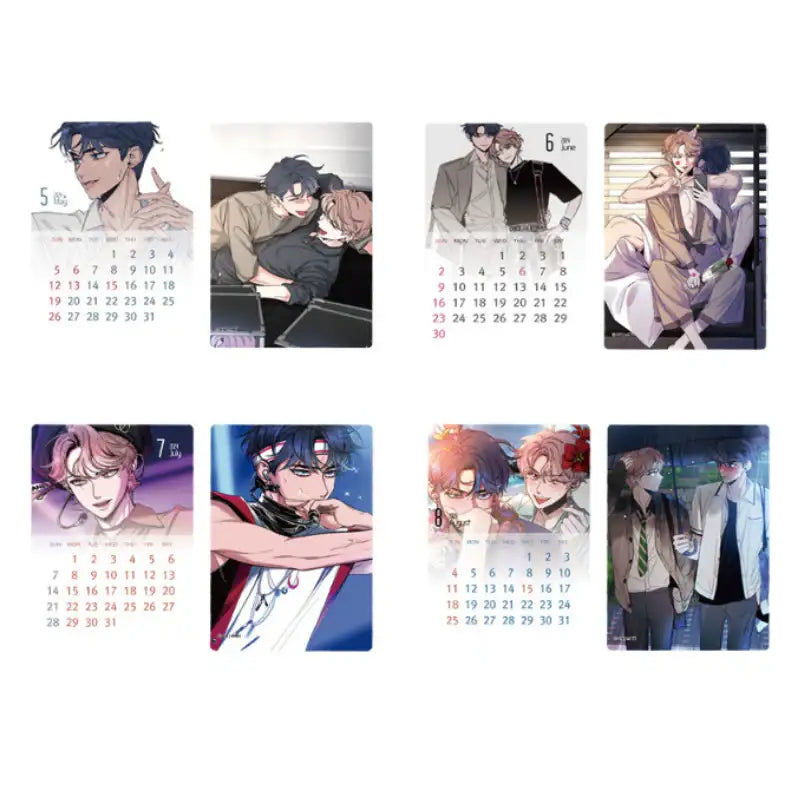 Sketch 2024 Photo Card Calendar Acrylic Stand - Daewon & Book - Calendars - Harumio