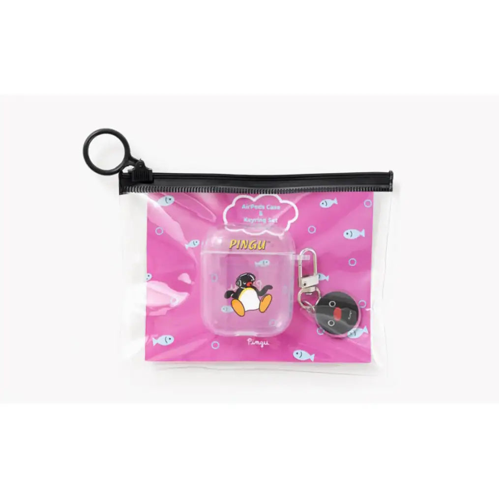 Day Needs - Pingu Newtro AirPods Transparent Case (with 1 Keyring) - Day Needs - Home & Living, Accessories - Harumio