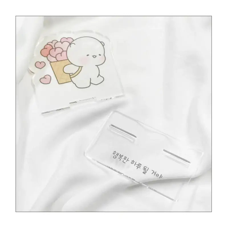 Ggongdal x Artrank - Healing Bear Acrylic Stand - ARTRANK - Acrylic Stand - Harumio