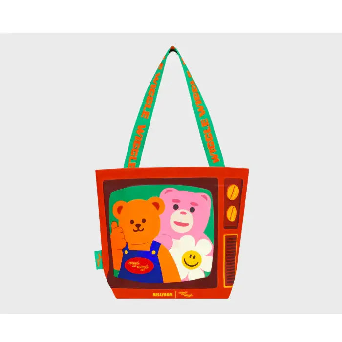 Wiggle Wiggle x Bellygom - Reusable Shopping Bag - Wiggle Wiggle - Shopper Bag - Harumio