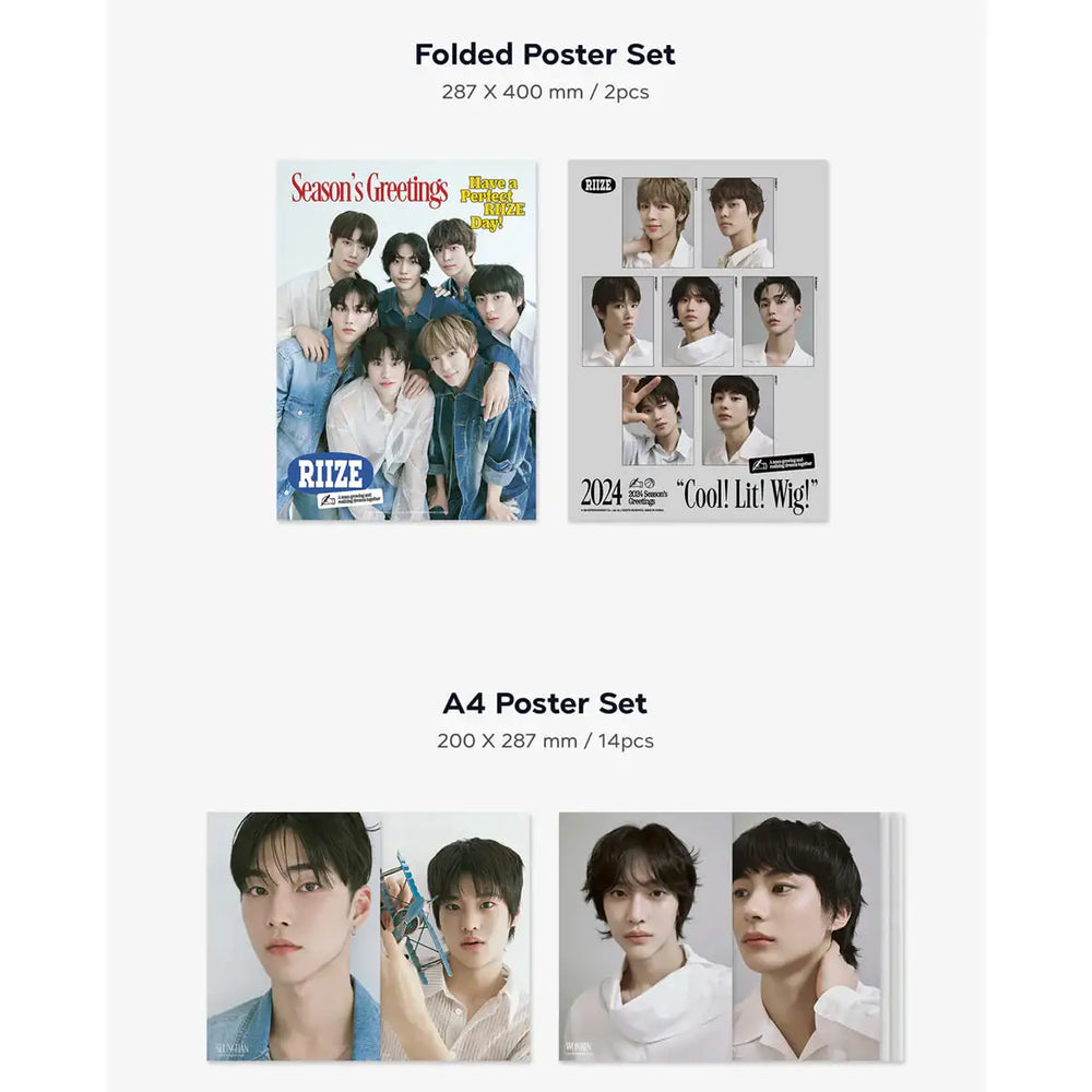 RIIZE - 2024 Season's Greetings - RIIZE - Merchandise - Harumio