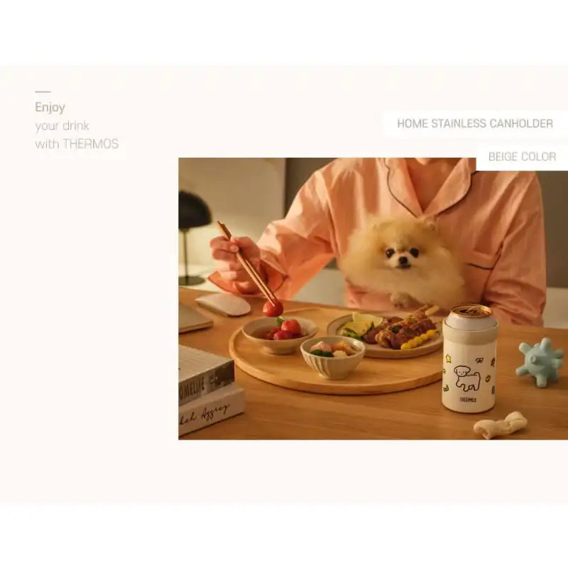 Thermos x Zero Per Zero Stainless Can Holder Harumio