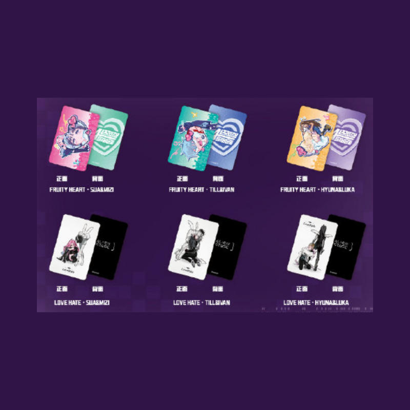 MARCHMONSTER x Alien Stage - Character Card Set - MARCHMONSTER - Photo Card - Harumio