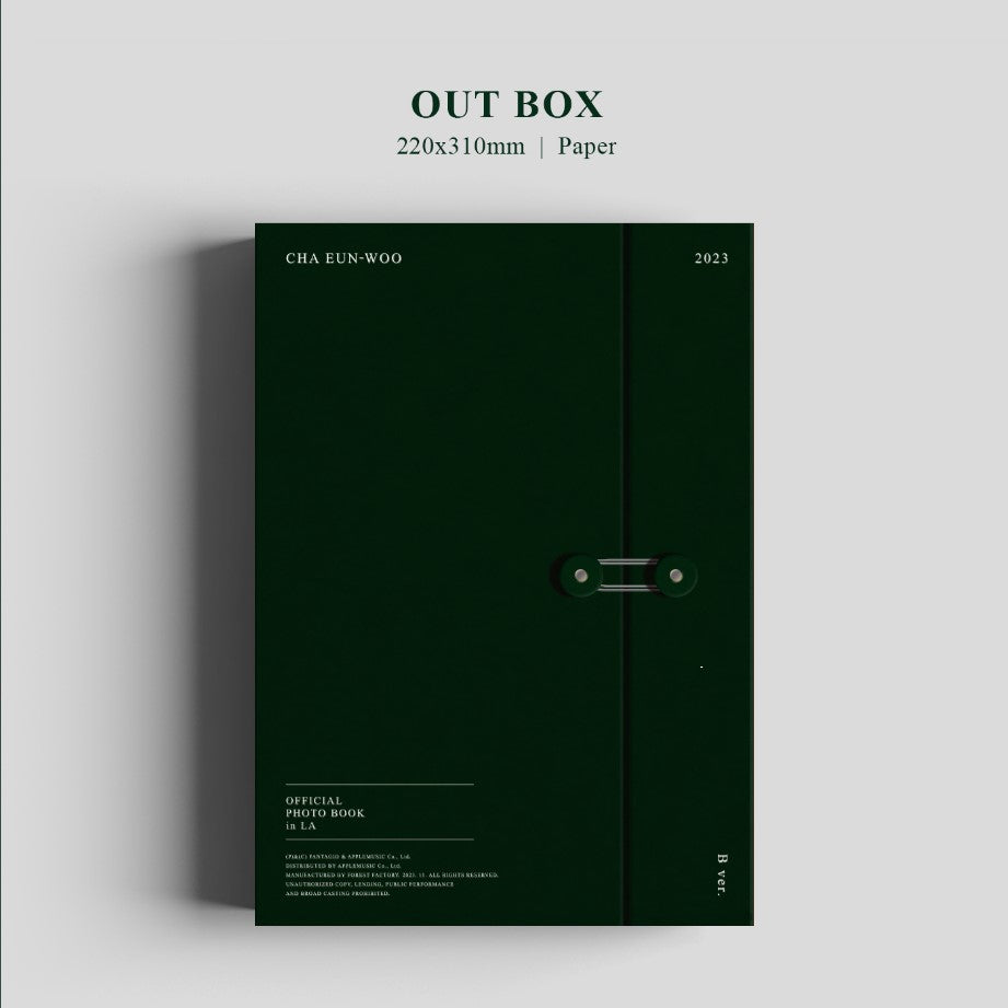 Cha Eun-Woo (ASTRO) - 2023 Official Photo Book in LA (B ver.)