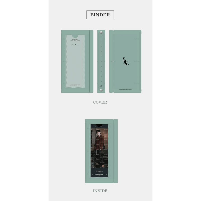 Seventeen - FML - 4-cuts Photo Binder Set
