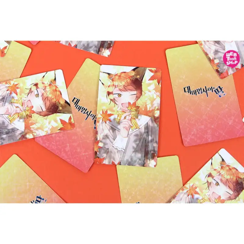 Daughter of the Archmage - Photo Card + Pin Button Set - Webtoon Shop - Photo Card - Harumio