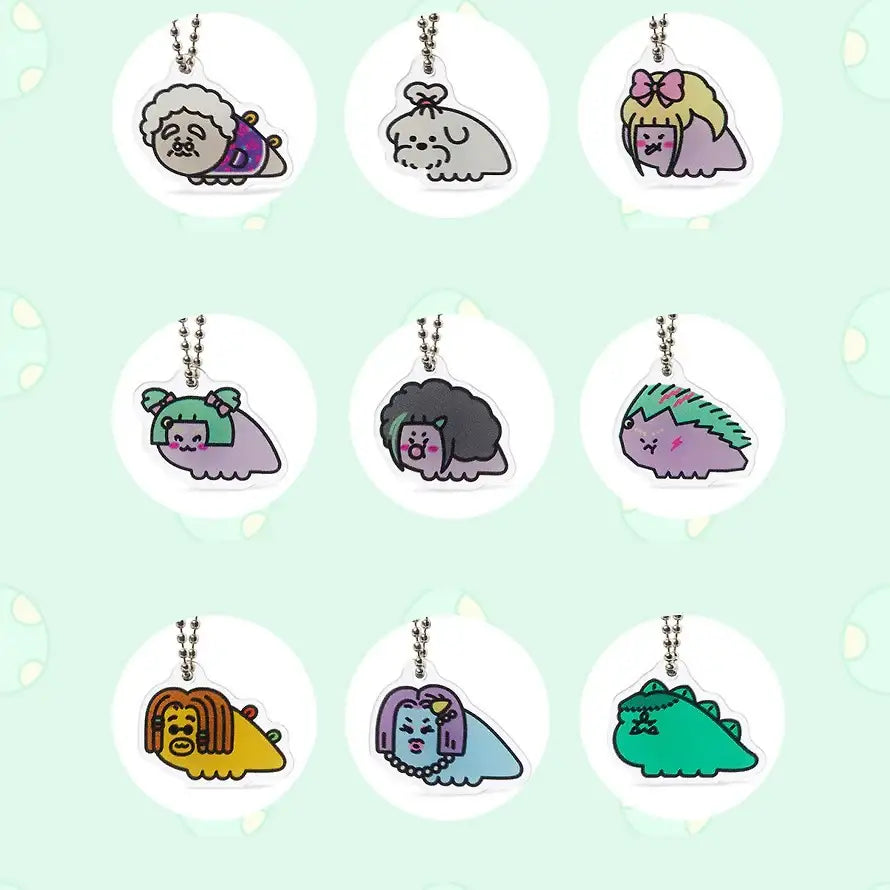 Kakao Friends - JJordy Acrylic Charm - Kakao Friends - Acrylic Charms - Harumio