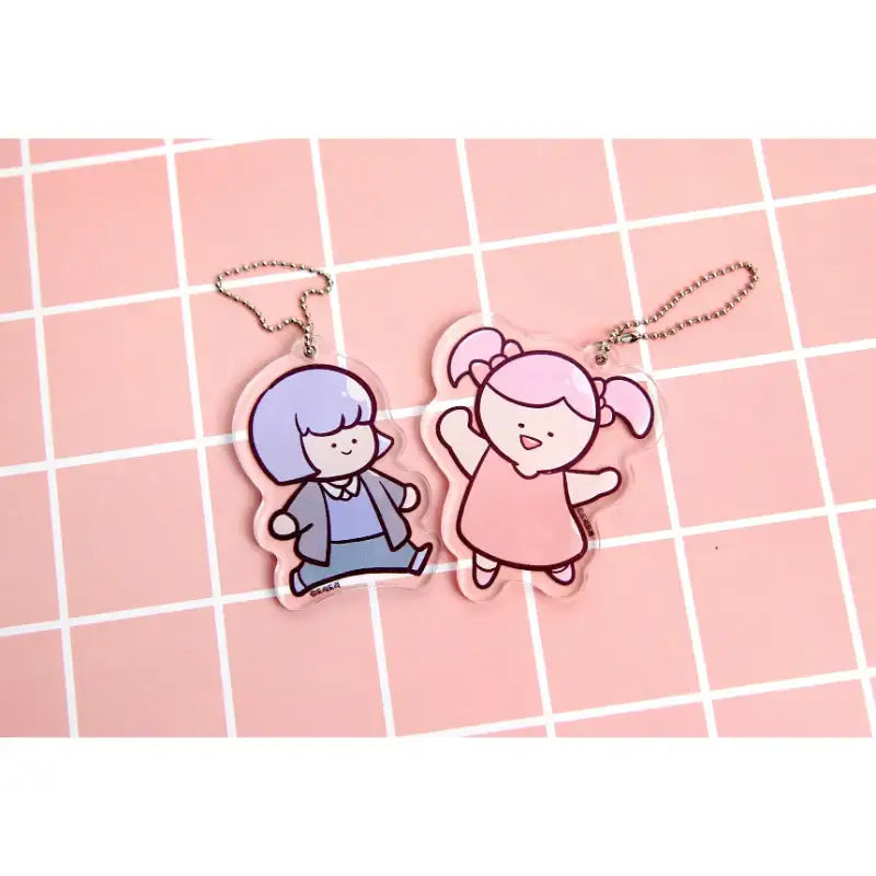 Dori Dori - Double-sided Acrylic Keychain - Webtoon Shop - Keychains - Harumio