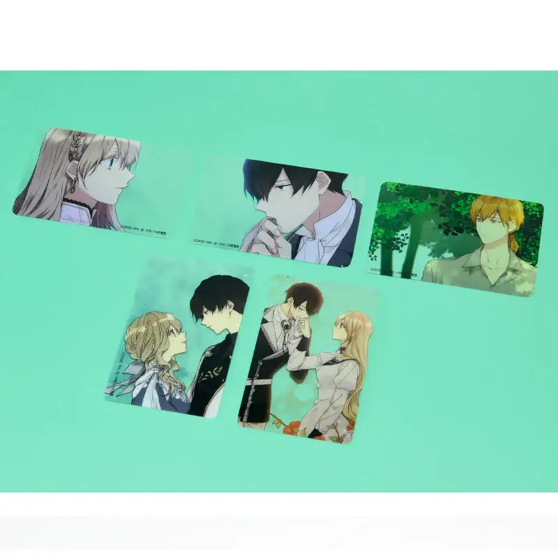Recording Hall - Transparent Photocard Set (5 pcs) - Recording Hall - Photocard - Harumio