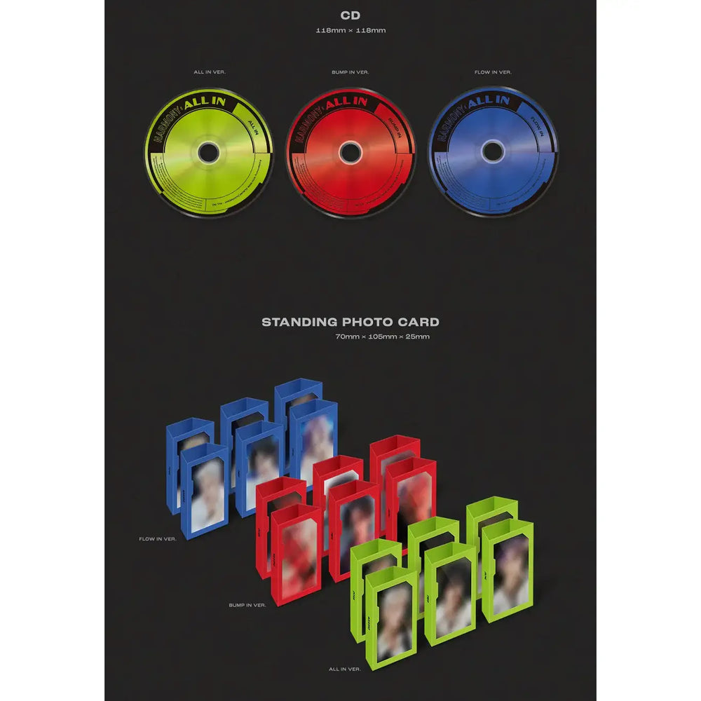 P1Harmony - Harmony : All In : 6th Mini Album - P1Harmony - Album - Harumio