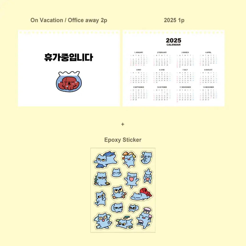 Yonghan Girl - 2024 Calendar - Webtoon Friends - Photos - Harumio