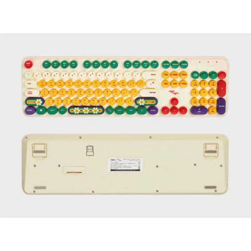 Wiggle Wiggle x ABKO - Wireless Keyboard & Vertical Mouse Set - Wiggle Wiggle - Mouse - Harumio