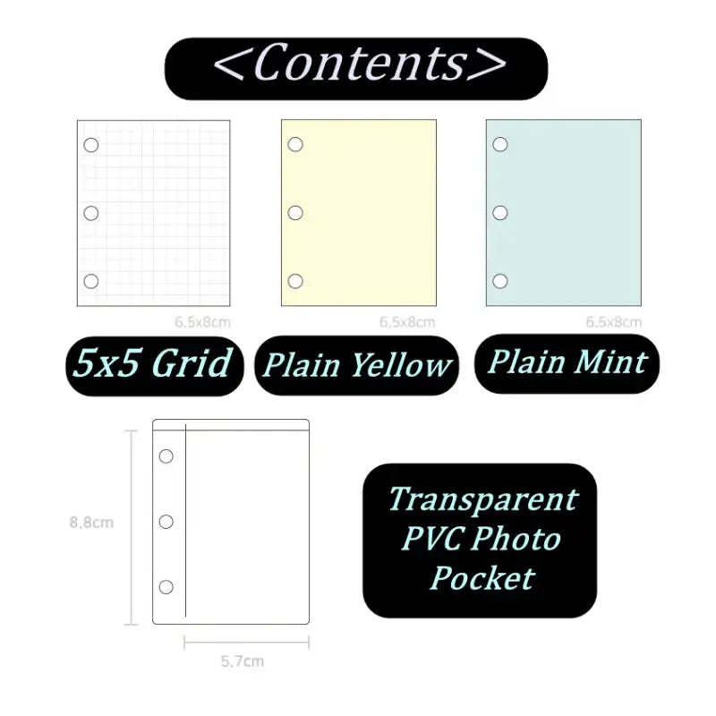 I Shall Master This Family - 3-hole Mini Diary - Soone Content - Diary - Harumio