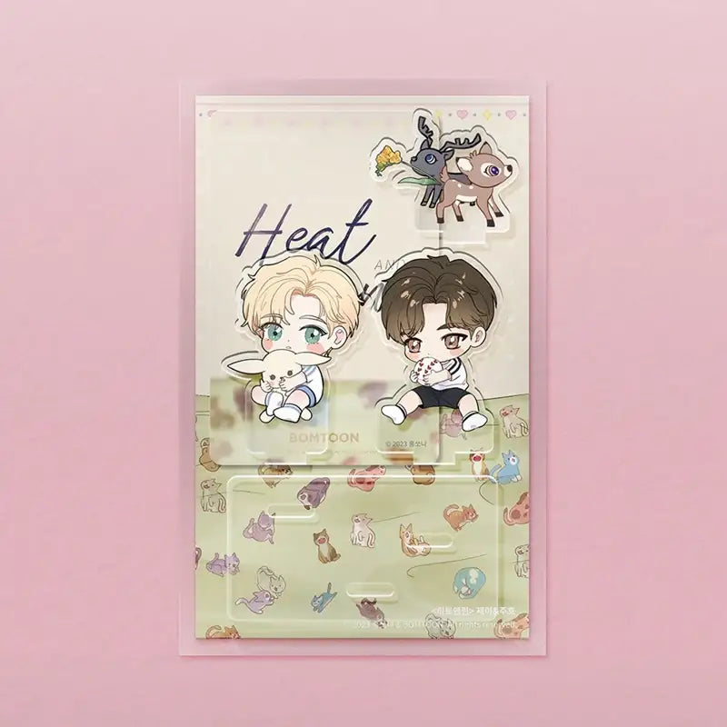 Heat and Run - Jae-yi & Juho Acrylic Stand - Lezhin - Acrylic Stand - Harumio