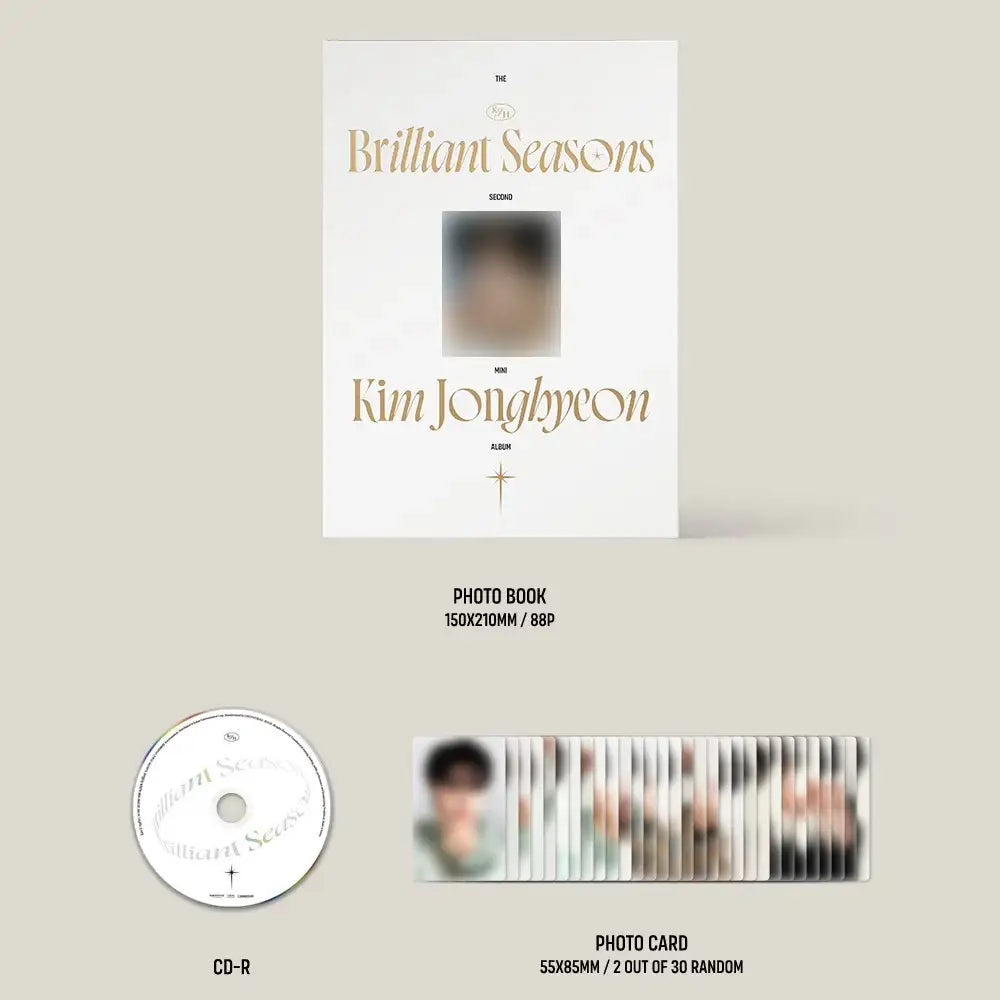 Kim Jong Hyeon - Brilliant Seasons : 2nd Mini Album - Kakao Entertainment / Evermore Music - Album - Harumio